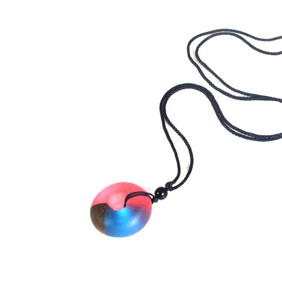 Old Pendant And Writting Wood With Grace Buckle - Picture 3 of 15